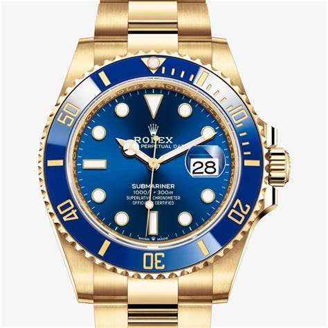 yellow gold rolex mens|Rolex submariner 41mm yellow gold.